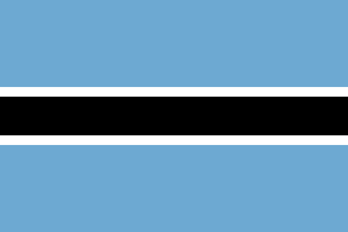 Mr Moithuti's nationality flag